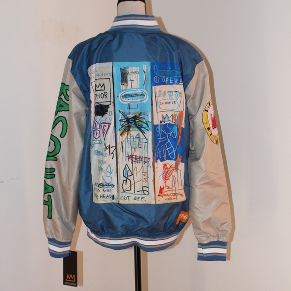 Members Only,  Jen Michel Basquiat Jacket.   Medium  Unisex - Picture 2 of 14